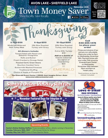 Avon Lake Town Money Saver | November 2026