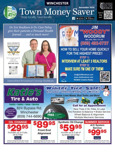 Winchester Town Money Saver | November 2026