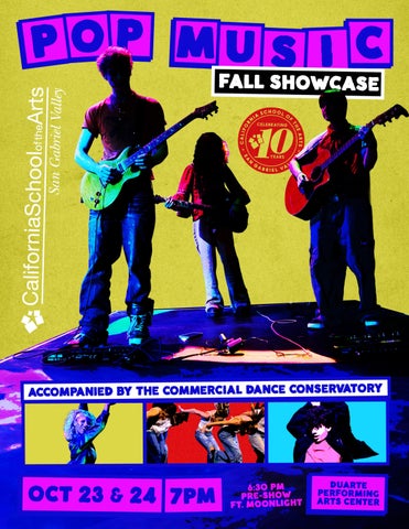 CSArts-SGV Pop Music Fall Showcase w/ CMD Program