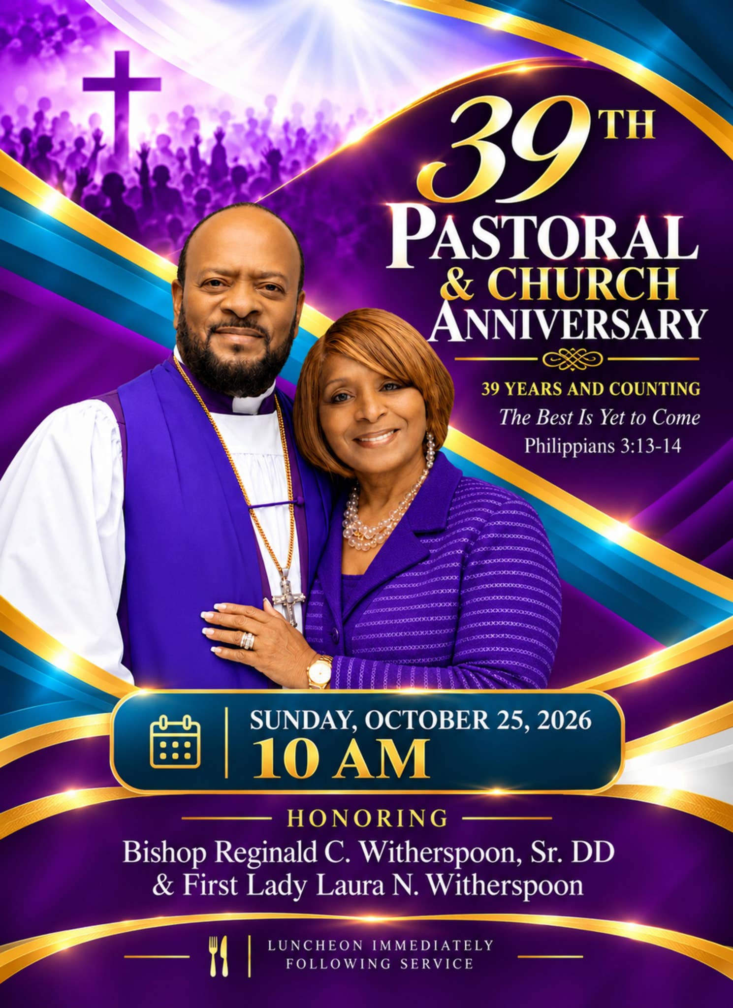 Programs Like Indesign MCCC 39th Pastoral and Church Anniversary Program 2026 FINAL by Dr ...