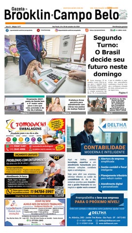 GAZETA DO BROOKLIN – Edição 1577 – São Paulo, 24 a 30 de outubro de 2026