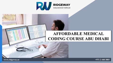 AFFORDABLE MEDICAL CODING COURSE ABU DHABI