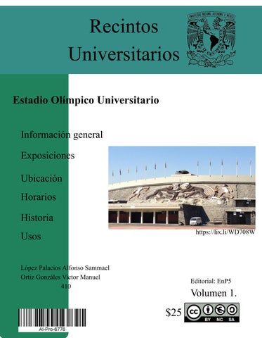 RECINTOS UNAM PRIMERA PARTE