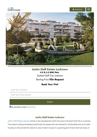  Jashn Golf Estate Lucknow