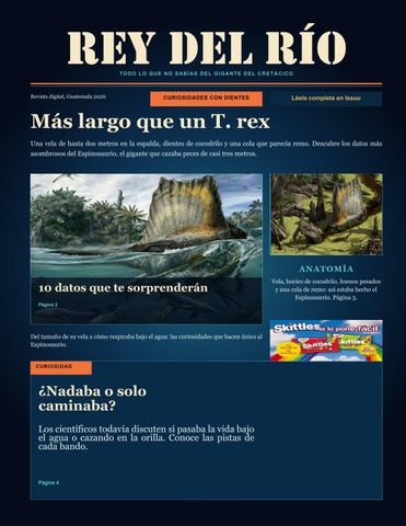 Proyecto Revista: Espinosaurio