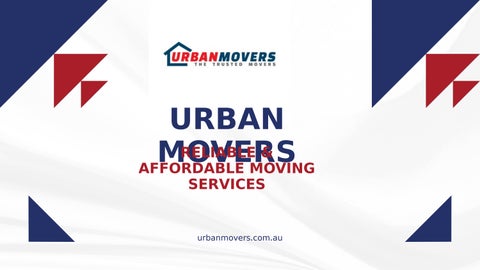Urban Movers – Trusted Melbourne Movers & Professional Moving Services