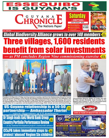 Guyana Chronicle E-Paper 24-10-2026