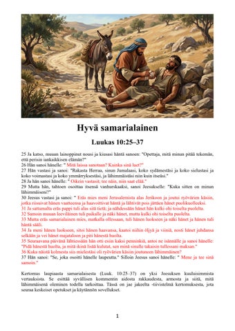 Finnish - The Good Samaritan