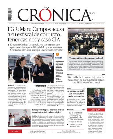 La Crónica de Hoy 24-10-2026