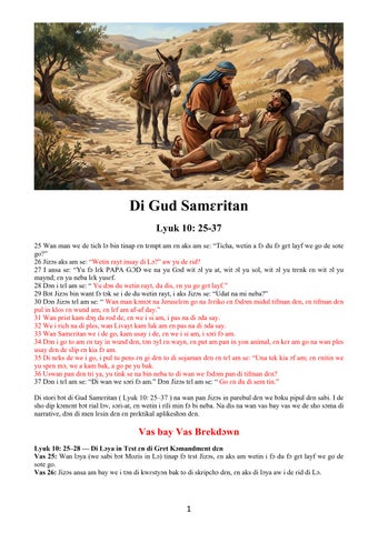 Krio - The Good Samaritan