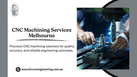 CNC Machining Services Melbourne