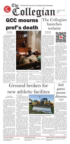 The Collegian, Oct. 23, 2026
