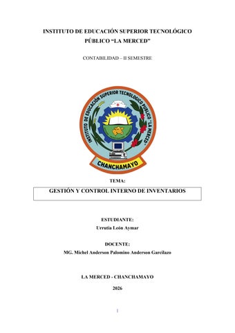 GESTION Y CONTROL INTERNO DE INVENTARIOS-aymar U.L