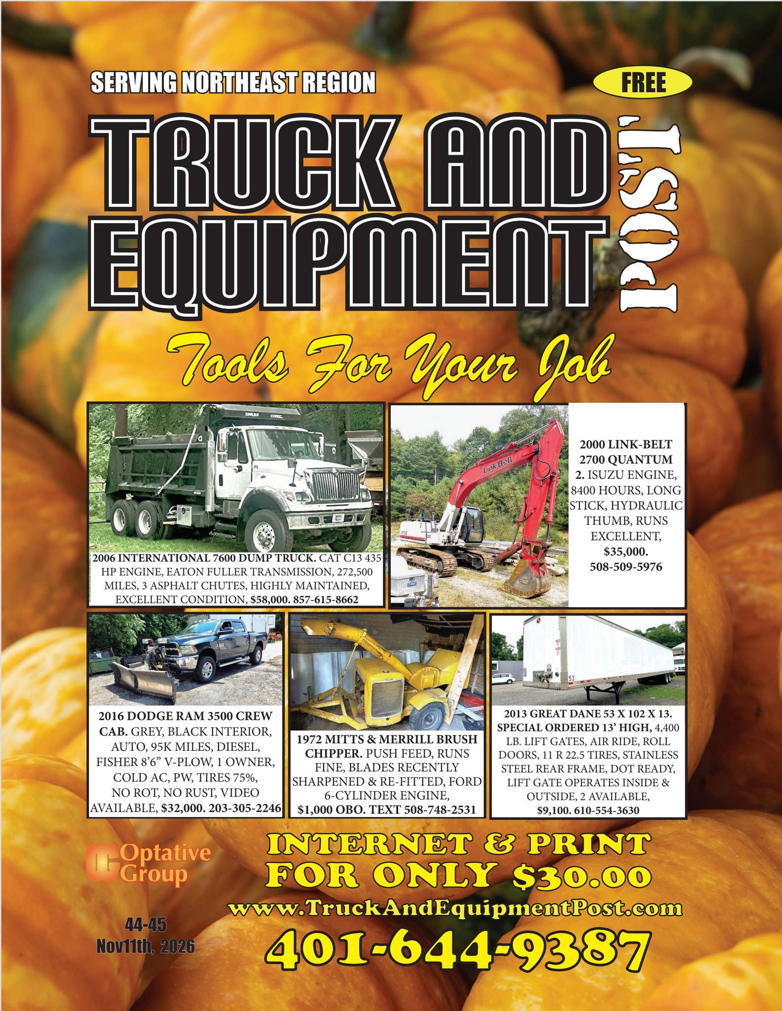 Truck And Equipment Post - issue #44-45, 2026 by 1ClickAway - Issuu