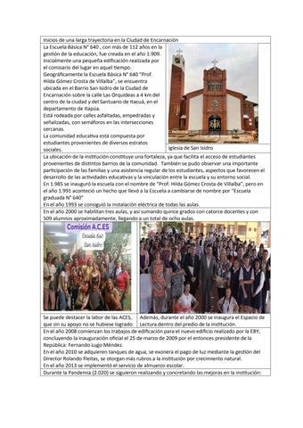 historia de la escuela