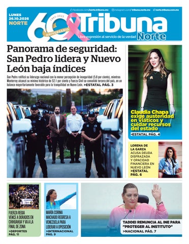 EDICIÓN TRIBUNA NORTE 261026