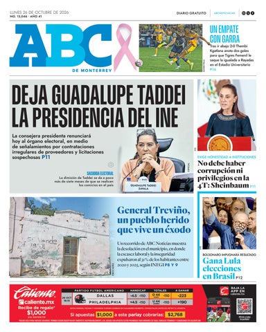 ABC 26 OCTUBRE 2026