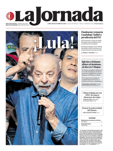 La Jornada  26/10/26