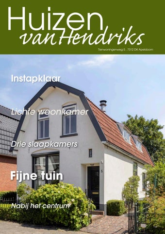Brochure Tienwoningenweg 5 Apeldoorn