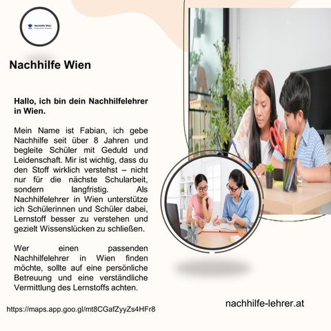 Deutsch Nachhilfe Wien