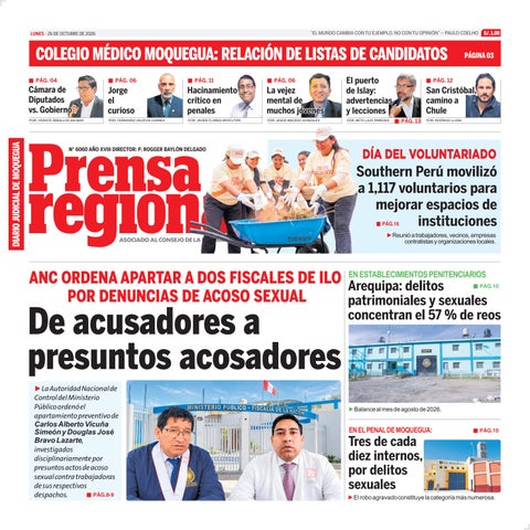 La Prensa Regional – Lunes 26 de octubre de 2026