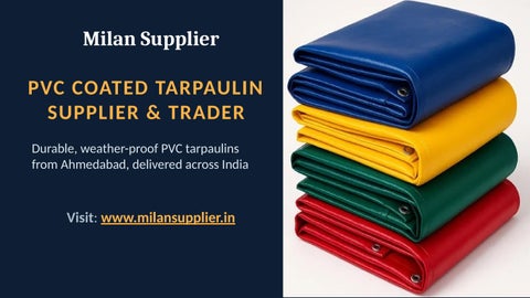 PVC Coated Tarpaulin Supplier in Gujarat - Milan Supplier
