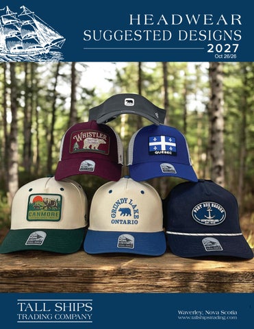 2027 Headwear - Suggested Designs