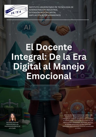 El docente integral Componente docente