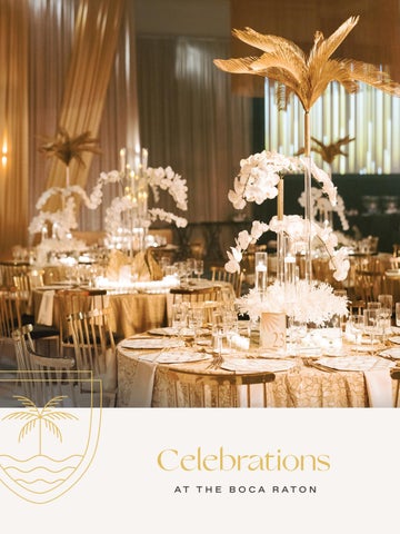 Celebrations at The Boca Raton
