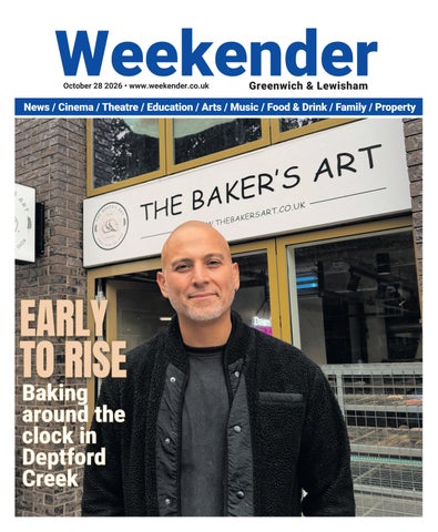 Greenwich & Lewisham Weekender - October 28th 2026