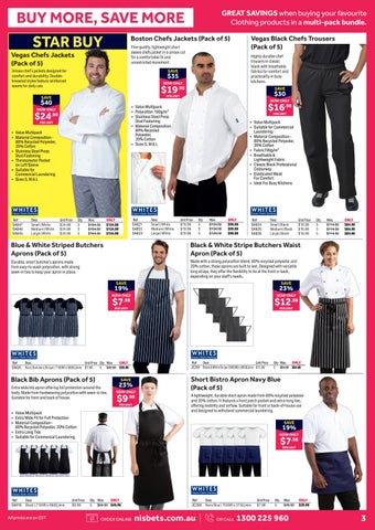 Nisbets Black November 2026 Australia 第 3 页