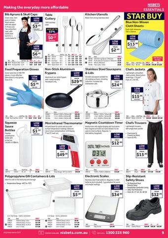 Nisbets Black November 2026 Australia 第 9 页