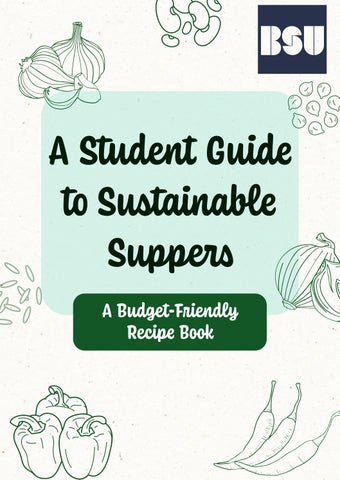 A Student's Guide to Sustainable Suppers - Accessible (Edited by Student Experience Team)