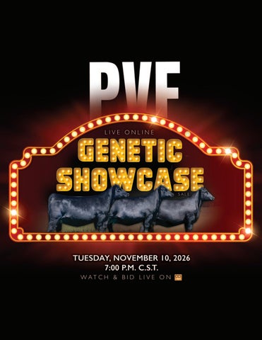 PVF Genetic Showcase Catalog Fall 2026 by Arin Strasburg - Issuu