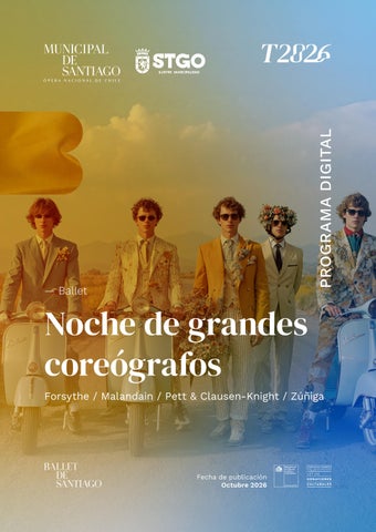 T26 / Programa digital - Ballet: Noche de grandes coreógrafos