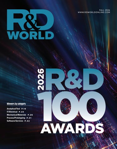 R&D World Fall 2026 - R&D 100 Awards