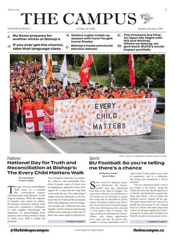 Monday October 26, 2026 Volume 82 Issue 3