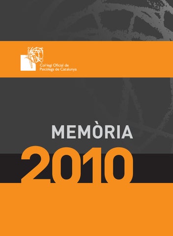 Memòria 2010
