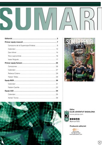 JUVENTUT BADALONA SOM LA PENYA Nº2 第 5 页