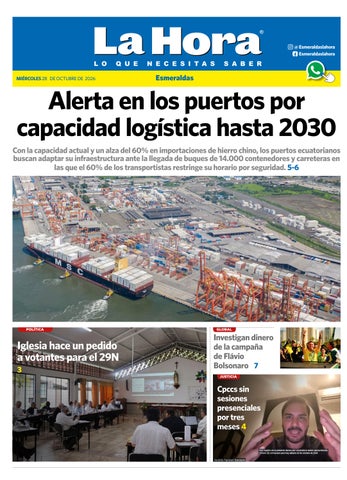 Esmeraldas, Miercoles 28 Octubre 2026