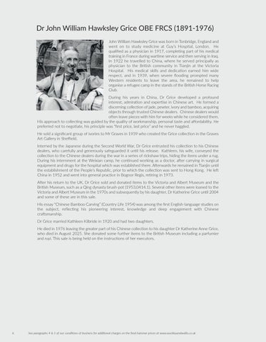 The Dr Grice 家具产品集 Of 中国 Bamboo And Scholars’ Objects × Fine Asian Art | 10th November 第 8 页