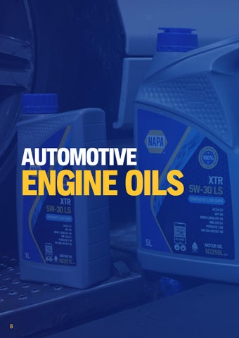 NAPA Lubricants 家具手册 第 6 页