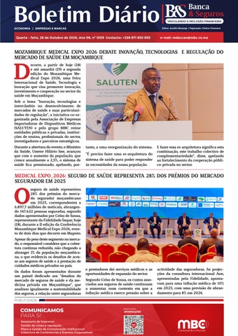 BOLETIM BANCA & SEGUROS 28.10.2026