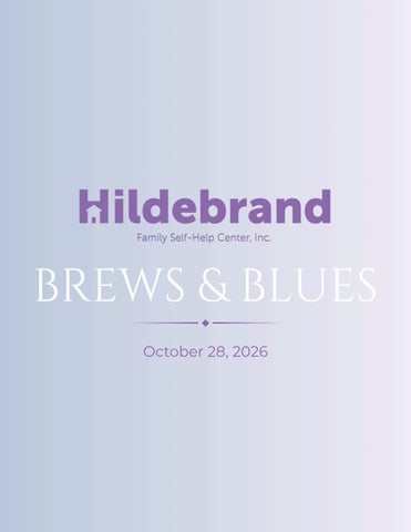2026 Brews & Blues Event Program