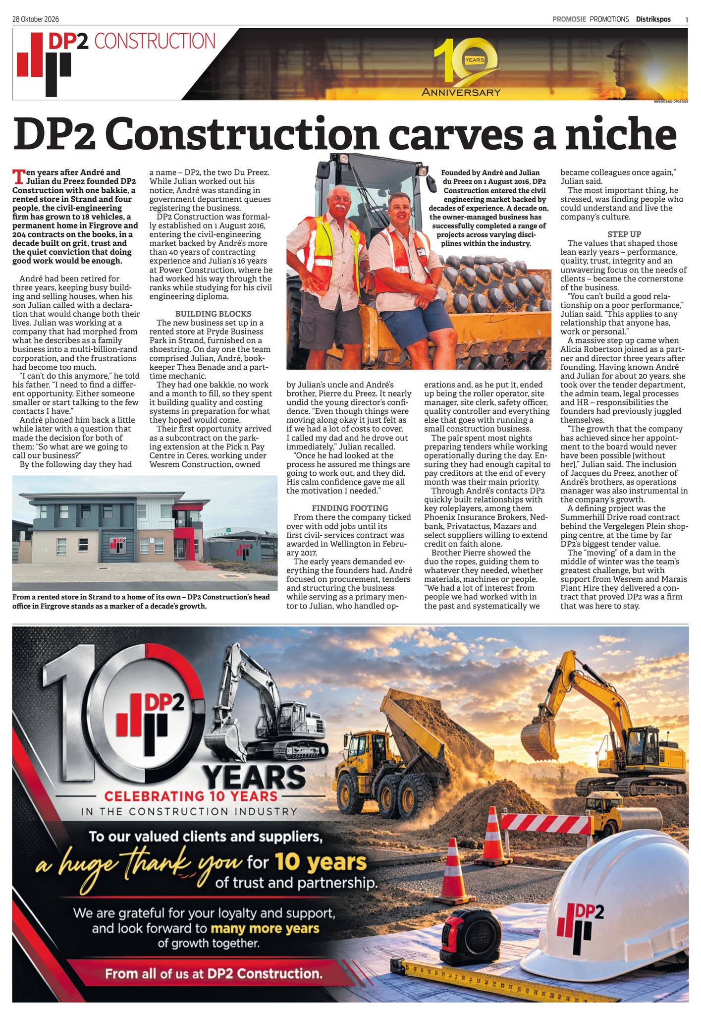 How To Highlight On Indesign DP2 Construction - 10th Anniversary Supplement by Novus Media - Issuu