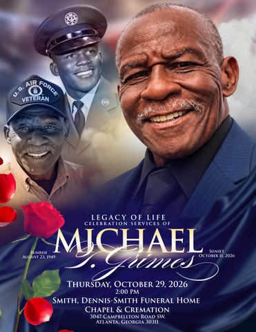 Michael T. Grimes - Smith, Dennis-Smith Funeral Home; Atlanta, Georgia