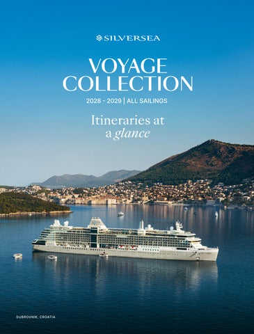 VOYAGE COLLECTION 2028-2029 ITINERARY AT A GLANCE