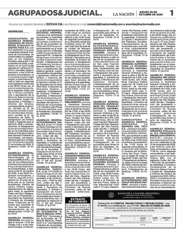 SUPLEMENTO - AGRUPADOS - EDICIÓN 11.417