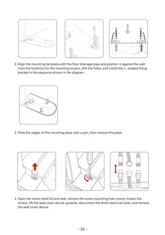 INTEGRATED 智能 TOILET – USER × INSTALLATION MANUAL 第 21 页
