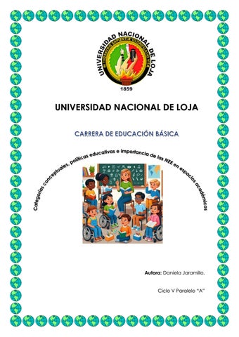 REVISTA INFORMATIVA SOBRE CATEGORÍAS CONCEPTUALES, POLÍTICAS EDUCATIVAS E IMPORTANCIA DE NEE EN ESPA